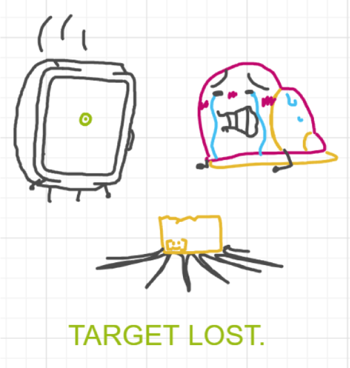 A panel from Chilly, episode two of the Board Boards object show by Furretwalk/WalkingFurret.